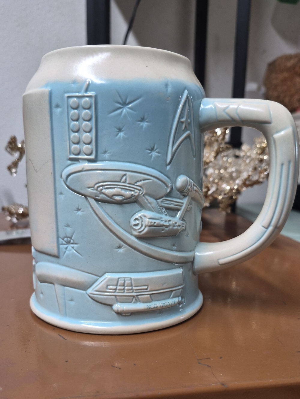 Star Trek Mug Collector Travel Vacay Garden Planter